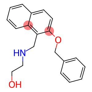 2-({[2-(benzyloxy)-1-naphthyl]methyl}amino)ethanol