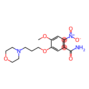 Benzamide, 4-methoxy-5-[3-(4-morpholinyl)propoxy]-2-nitro-