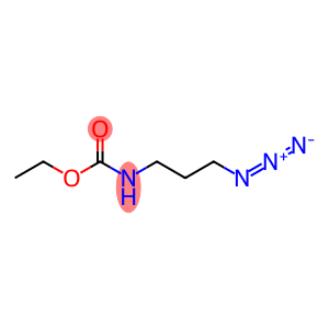 Carbamic  acid,  (-gamma--triazopropyl)-,  ethyl  ester  (1CI)