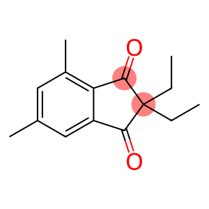 1H-Indene-1,3(2H)-dione, 2,2-diethyl-4,6-dimethyl-