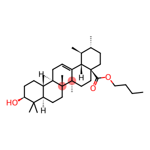 Urs-12-en-28-oic acid, 3-hydroxy-, butyl ester, (3β)-