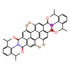 N,N'-bis(2,6-diisopropylphenyl)-1,6,7,12-tetrabromoperylene-3,4:9,10-bis(dicarboximide)