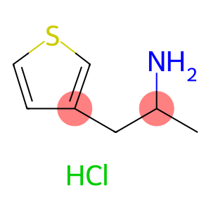 [1-methyl-2-(3-thienyl)ethyl]amine hydrochloride