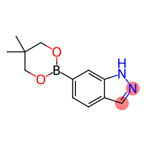 1H-Indazole,6-(5,5-dimethyl-1,3,2-dioxaborinan-2-yl)-