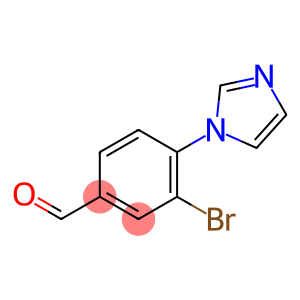 3-Bromo-4-(1-imidazolyl)benzaldehyde