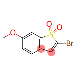 Benzo[b]thiophene, 2-bromo-6-methoxy-, 1,1-dioxide