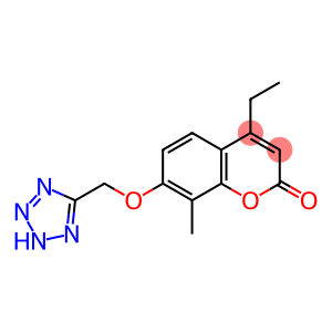 4-ethyl-8-methyl-7-(1H-tetrazol-5-ylmethoxy)-2H-chromen-2-one