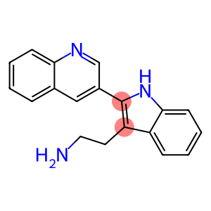 2-[2-(quinolin-3-yl)-1H-indol-3-yl]ethan-1-amine