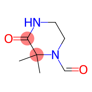 1-Piperazinecarboxaldehyde,2,2-dimethyl-3-oxo-(9CI)