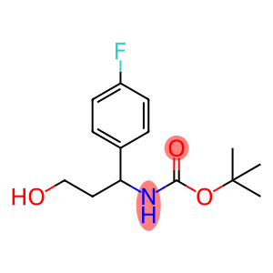 3-(Boc-aMino)-3-(4-fluorophenyl)-1-propanol