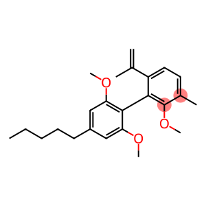 1,1'-Biphenyl, 2,2',6'-trimethoxy-3-methyl-6-(1-methylethenyl)-4'-pentyl-