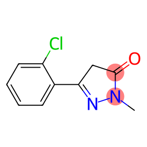 5-(2-CHLOROPHENYL)-2,4-DIHYDRO-2-METHYL-3H-PYRAZOL-3-ONE