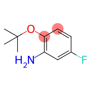 Benzenamine, 2-(1,1-dimethylethoxy)-5-fluoro-