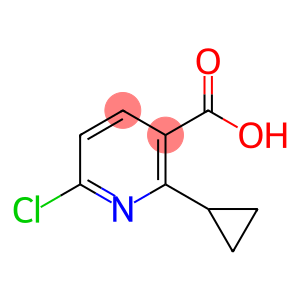 6-氯-2-环丙基烟酸