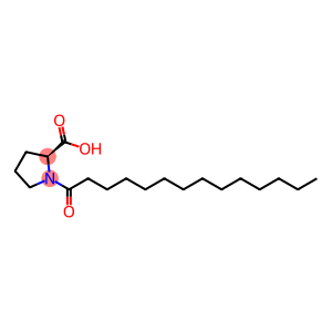 (2S)-1-tetradecanoylpyrrolidine-2-carboxylic acid