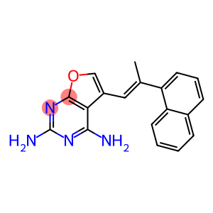 5-[(E)-2-naphthalen-1-ylprop-1-enyl]furo[2,3-d]pyrimidine-2,4-diamine