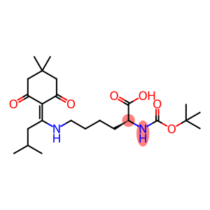 N-ALPHA-TERT-BUTYLOXYCARBONYL-N-EPSILON-[1-(4,4-DIMETHYL-2,6-DIOXOCYCLOHEX-1-YLIDENE)-3-METHYLBUTYL]-L-LYSINE