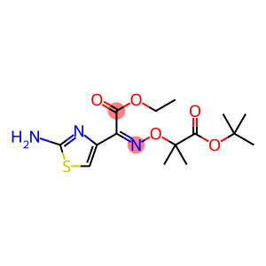 2-(2-AMINOTHIAZOLE-4-YL)-2-[2-(TERTBUTOXYCARBONYL)ISOPROPOXYIMINO]ACETIC ACID