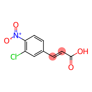 2-Propenoic acid, 3-(3-chloro-4-nitrophenyl)-, (2E)-