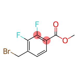 Benzoic acid, 4-(bromomethyl)-2,3-difluoro-, methyl ester