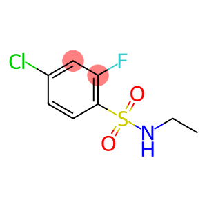 4-氯-N-乙基-2-氟苯磺酰胺