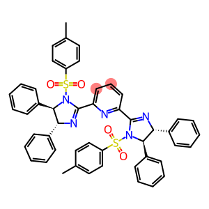 2,6-bis[(4R,5R)-4,5-dihydro-1-[(4-methylphenyl)sulfonyl]-4,5-diphenyl-1H-imidazol-2-yl]-Pyridine