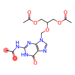 9-(1.3-二乙酰氧基-2-丙氧甲基)-N2-乙酰基鸟嘌呤