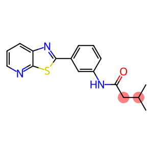 Butanamide, 3-methyl-N-(3-thiazolo[5,4-b]pyridin-2-ylphenyl)-