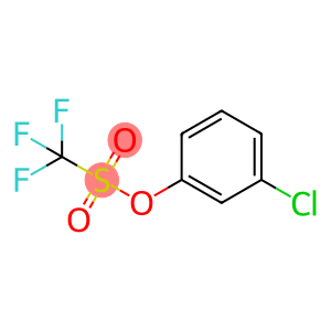 Methanesulfonic acid, 1,1,1-trifluoro-, 3-chlorophenyl ester