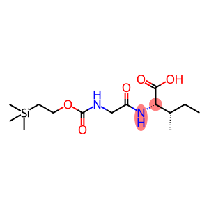 (2S,3S)-3-methyl-2-[2-({[2-(trimethylsilyl)ethoxy]carbonyl}amino)acetamido]pentanoic acid