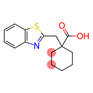 1-(1,3-BENZOTHIAZOL-2-YLMETHYL)CYCLOHEXANECARBOXYLIC ACID