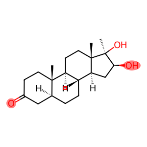 Androstan-3-one, 16,17-dihydroxy-17-methyl-, (5α,16β,17β)-