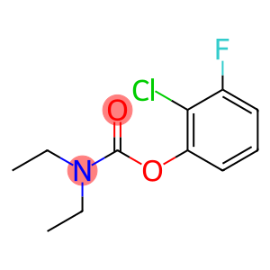 Carbamic acid, N,N-diethyl-, 2-chloro-3-fluorophenyl ester