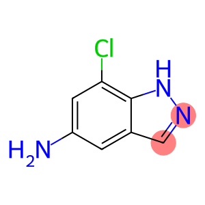 7-chloro-1H-Indazol-5-amine