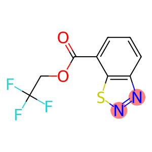 1,2,3-Benzothiadiazole-7-carboxylic acid, 2,2,2-trifluoroethyl ester