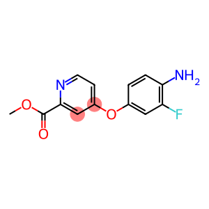 2-Pyridinecarboxylic acid, 4-(4-amino-3-fluorophenoxy)-, methyl ester