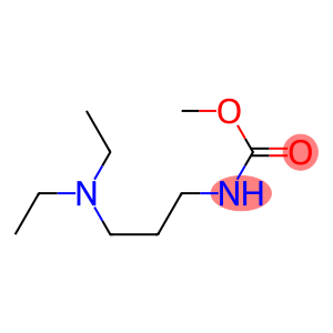 Carbamic  acid,  N-[3-(diethylamino)propyl]-,  methyl  ester