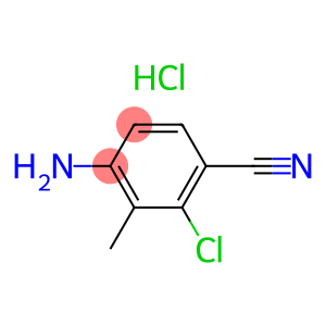 4-氨基-2-氯-3-甲基苯甲腈盐酸盐