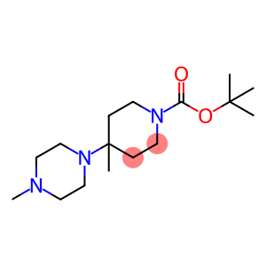 tert-Butyl 4-methyl-4-(4-methylpiperazin-1-yl)