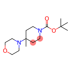 tert-Butyl 4-Methyl-4-Morpholinopiperidine-1-carboxylate