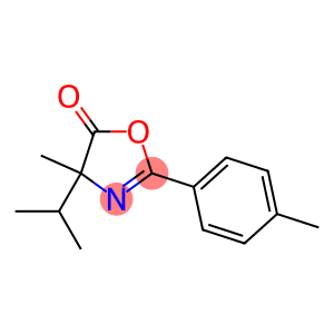 5(4H)-Oxazolone,  4-methyl-4-(1-methylethyl)-2-(4-methylphenyl)-