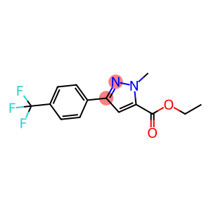 ETHYL 1-METHYL-3-(4-(TRIFLUOROMETHYL)PHENYL)-1H-PYRAZOLE-5-CARBOXYLATE