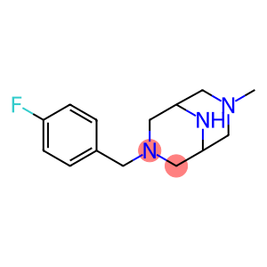 3,7,9-Triazabicyclo[3.3.1]nonane, 3-[(4-fluorophenyl)methyl]-7-methyl-
