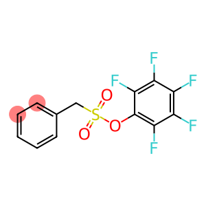 Perfluorophenyl phenylmethanesulphonate