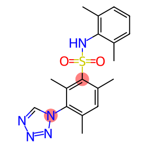 N-(2,6-dimethylphenyl)-2,4,6-trimethyl-3-(1H-tetraazol-1-yl)benzenesulfonamide