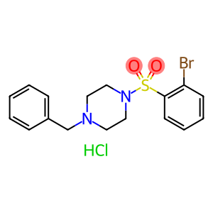 1-BENZYL-4-(2-BROMO-BENZENESULFONYL)-