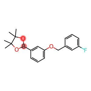 2-(3-((3-fluorobenzyl)oxy)phenyl)-4,4,5,5-tetramethyl-1,3,2-dioxaborolane