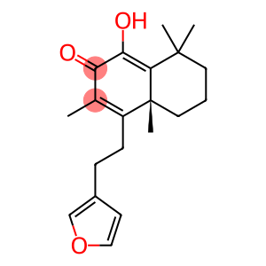 2(4aH)-Naphthalenone, 4-[2-(3-furanyl)ethyl]-5,6,7,8-tetrahydro-1-hydroxy-3,4a,8,8-tetramethyl-, (4aR)-