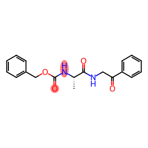 Carbamic acid, N-[(1S)-1-methyl-2-oxo-2-[(2-oxo-2-phenylethyl)amino]ethyl]-, phenylmethyl ester