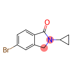 1H-Isoindol-1-one, 5-bromo-2-cyclopropyl-2,3-dihydro-